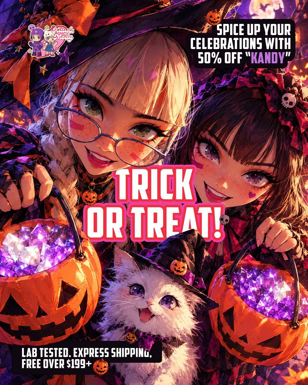 Halloween rave wear campaign